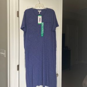 Jessica Simpson T-Shirt Dress. Blue. XL.